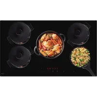 NOVY Induktionskochfeld Power InTouch 90 cm 5 Kochzonen 1768