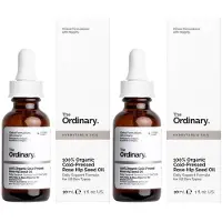 The Ordinary. 100% Organic Cold-Pressed Rose Hip Seed Oil x2 2x30 ml Hautöl