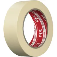 Kip-tape Feinkrepp 3804 MASKING-TEC leicht gekreppt natur L.50m B.36mm Rl.KIP