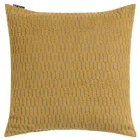 David Fussenegger Kissenhülle Carla 'Grid' 50 x 50 cm Gold
