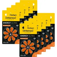 Intenso Hörgeräte-Batterie „Energy Ultra“ – A13 / PR48, 1,45 Volt (80er Pack)