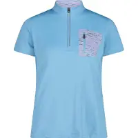 CMP T-Shirt mit halbem Reißverschluss, Damen | Größe L
