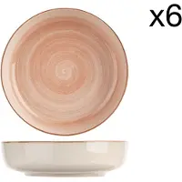 Cosy & Trendy Tiefer Teller Baltic Peach 18,5 cm (6er-Set)