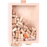 Doktorvolt 3D Bilderrahmen Tief Zum Befüllen Objektrahmen Echt Holz Box A4 Sparbüchse DV-1998-RD