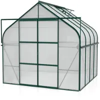 Vitavia Vitavia, Gewächshaus "Diana 6700", smaragd grün, 6,7 m², 4 mm HKP