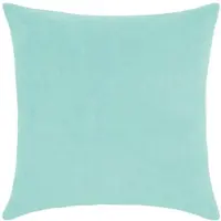 PAD Dekokissen "LOOPY", mint, unifarben, B:48cm L:48cm, Baumwolle, Dekokissen_Sitzkissen_Kissenhüllen, Dekokissen, frottee look