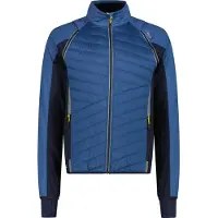 CMP Unlimitech Primaloft Hybrid Herren Jacke mit abnehmbaren Ärmeln blau 48