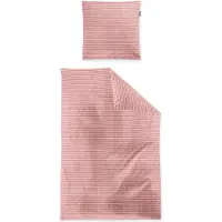 Irisette Bettwäsche rot 1x 135x200 cm + 1x 80x80 cm