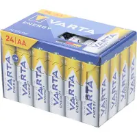 Varta 24 Stück AA Mignon LR6 Batterie inklusive kostenloser Aufbewahrungsbox