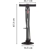Dunlop Fahrradpumpe 2 In 1