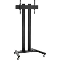 Vogel's Connect-it Monitorständer - Bildschirmgröße: Bis zu 165,1 cm (65 Zoll) - 80 kg TragfähigkeitDisplay Type Supported: - 200 cm Höhe - Boden - Schwarz