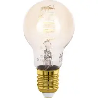 Eglo 110388, Intelligentes Leuchtmittel, Bernstein, Glas, E27, A60, Birnenförmige Glühbirne