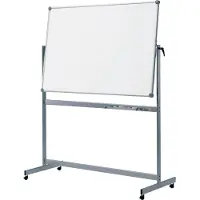 MAUL Wende-Whiteboard Revolve, mobil, beschichtet, 1000 x 1500 mm