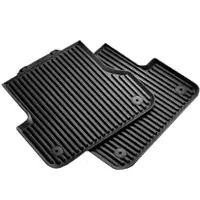 Audi A4 A5 Allwettermatten schwarz 2-teilig hinten 8K0061511041