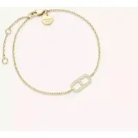Rosefield - ARMBAND - FINE OCTAGON BRACELET - gold