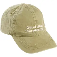 Camel active Cap aus reiner Baumwolle in Olivgrün | Gr.: onesize
