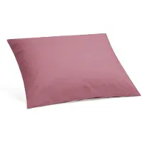 Yumeko Kissenbezug Gewaschene Perkal-Baumwolle 50x60 Rosa - Eco, Bio & Fairtrade