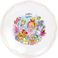 Blond Amsterdam Teller Frohe Ostern in Bunt - 22cm | Gr.: onesize