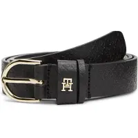 Tommy Hilfiger Gürtel Ess Effortless 2.5 Go Mono AW0AW18856 Schwarz 75