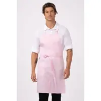 Chef Works BRIO Light-Weight Latzschürze, Pink