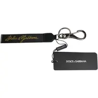 Dolce&Gabbana Schlüsselanhänger mit Logo und Haken