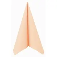 APARTina Airlaid Serviette Bleached Apricot, 40 x 40 cm, 50 Stück -