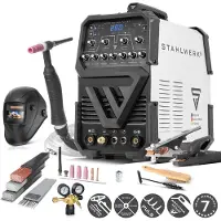 Stahlwerk Schutzgasschweißgerät AC/DC WIG 200 Puls ST – Vollausstattung – IGBT-Inverter mit AC-Modus, MMA bis 200 A, 2T/4T-Modus, Alu & Dünnblech