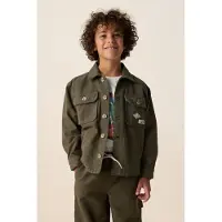 Sissy-Boy Jacke Mit Stickerei - Dunkelgrün | Größe: 98-104