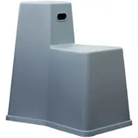 Vitra Hocker Stool-Tool hellgrau, Designer Konstantin Grcic, 46x75x72.5 cm
