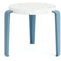 TIPTOE - MINI LOU Kinderhocker Tutti, recycled plastic, walblau