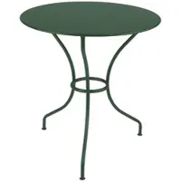 Fermob - Opéra+ Gartentisch, Ø 67 cm, zederngrün