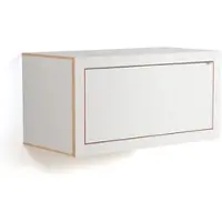 AMBIVALENZ - Fläpps Box Sideboard 80 x 40 cm, weiß