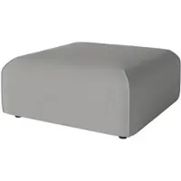 Bolia - Arke Outdoor Pouf, Brezza hellgrau