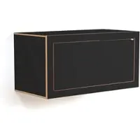 AMBIVALENZ - Fläpps Box Sideboard 80 x 40 cm, schwarz
