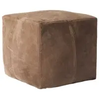 Muubs - Bronx Pouf, 50 x 50 cm, braun