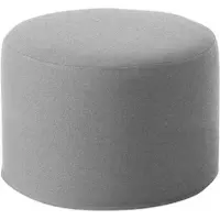 Softline - Drum Hocker / Beistelltisch klein, Ø 45 x H 30 cm, Vision hellgrau (445)