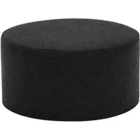 Softline - Drum Hocker / Beistelltisch groß, Ø 60 x H 30 cm, Filz Melange anthrazit (610)
