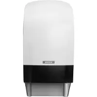Katrin 104582, Rollen-Toilettenpapierspender, Schwarz, Weiß, Kunststoff, 154 mm, 174 mm, 313 mm