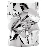 Opinion Ciatti - Tab.u Collection Beistelltisch / Hocker H 43 Ø 30 cm, Chrom