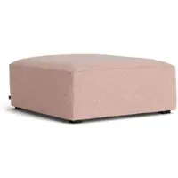 HAY - Mags Soft Ottoman S01 (XS), rot-weiß (Tartaglia 861) / Nähte: beige (Filzgleiter)