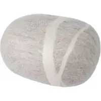 Myfelt - Kieselstein Pouf Béla XL, hellbeige