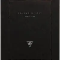 Clairefontaine 5x Flying Spirit, Skizzenblock A4, geleimt, 50 Blatt 90g - Schwarz 975807C