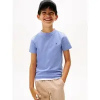Tommy Hilfiger T-Shirt "ESSENTIAL COTTON TEE S/S" mit Logostickerei