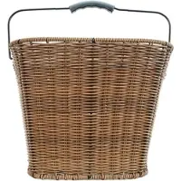 Sachsenrad Fahrradkorb "Lenkerkorb mit Tragegriff", braun, Taschen, B/H/T: 17cm x 27cm, Fahrradkorb, B:17cm H:27cm