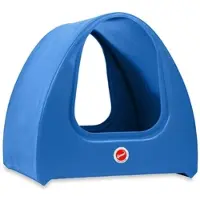 Growi Saddle-Pac, mobiler Sattelbock mit Stauraum, 39x44x44cm, blau