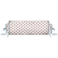 Pip studio Zierkissen Jaipur Flower Roll Cushion Hellblau (22 x 70 cm)
