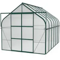 Vitavia Vitavia, Aktionsangebot (inkl. 100 Euro Zubehör): Gewächshaus "Diana 9900", smaragd grün, 9,9 m², 4 mm HKP