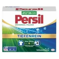 Unilever Waschmittel Universal Tiefenrein, Pulver, 1,26 kg, Waschladungen 20