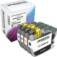 NexoPrint Druckerpatrone kompatibel zu Brother LC-421 mehrfarbig MFC-J 1010 DW DCP-J 1800 DW DCP-J 1140 DW DCP-J 1050 DW