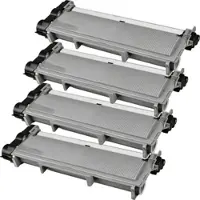 Ampertec 4 Kompatible Toner ersetzt Dell 593-BBLR 2RMPM Multipack schwarz